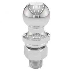 Curt Mfg. 1-7/8" Trailer Ball (1" X 2-1/8" Shank, 3,500 lbs., Chrome)