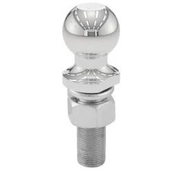 Curt Mfg. 1-7/8" Trailer Ball (1" X 3" Shank, 3,500 lbs., Chrome)
