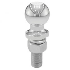 Curt Mfg. 2" Trailer Ball (1" X 3" Shank, 6,000 lbs., Chrome)