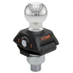 Curt Mfg. Rockerball 2" Cushion Hitch Trailer Ball (1" Shank, 7,500 lbs.)