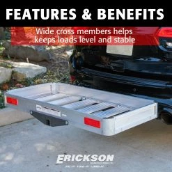 Erickson Manufacturing Aluminum Cargo Carrier 8 Erickson Manufacturing Aluminum Cargo Carrier -Automotive Sales Shop 41070192 2 1