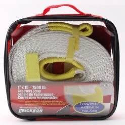 Erickson Manufacturing 1" x 15' - 7500 lb Recovery Strap