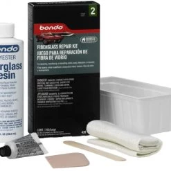 Bondo Fiberglass Resin Repair Kit, 1/2 Pt