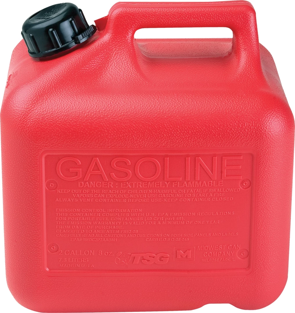 Midwest Gas Can 2 Gallon Auto Shut Off 1 Midwest Gas Can 2 Gallon Auto Shut Off