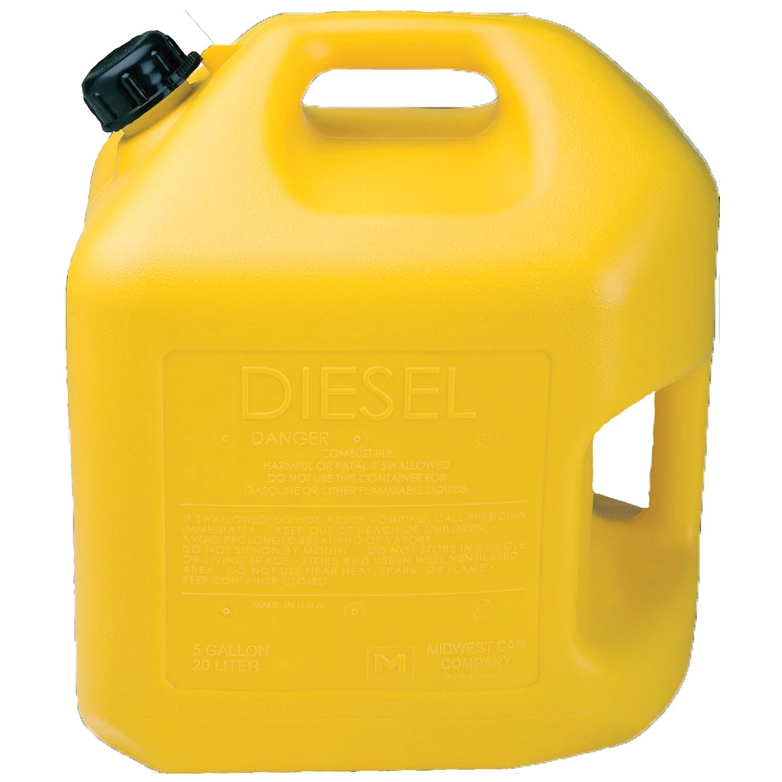 Midwest Can 5 Gallon Diesel Fuel Can 1 Midwest Can 5 Gallon Diesel Fuel Can