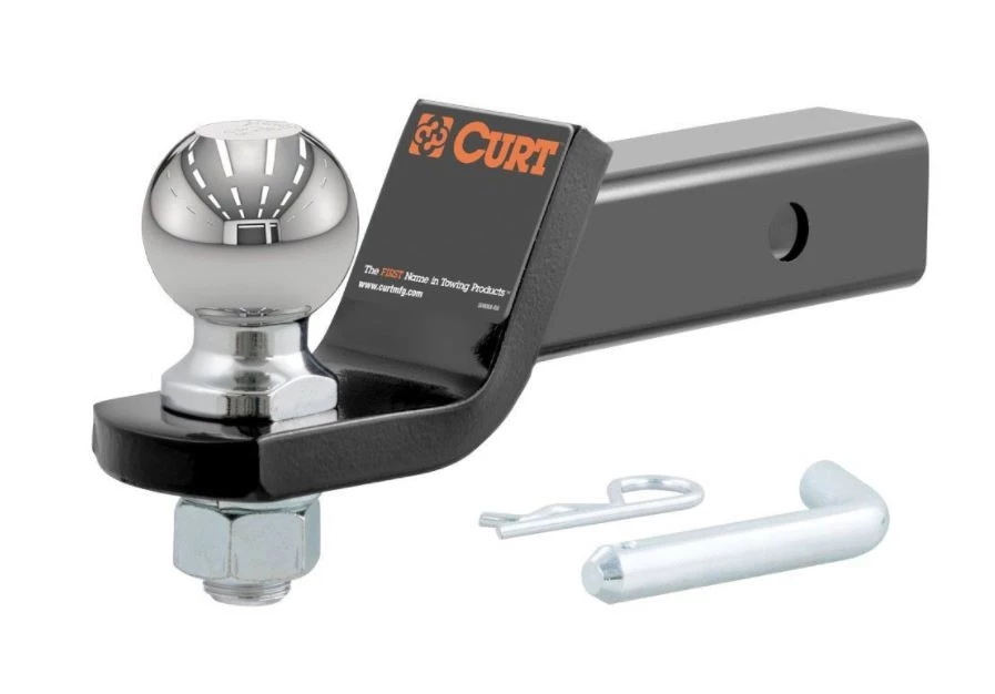 Curt Mfg. Loaded Ball Mount with 2-5/16" Ball (2" Shank, 7,500 lbs., 2" Drop) 1 Curt Mfg. Loaded Ball Mount with 2-5/16" Ball (2" Shank, 7,500 lbs., 2" Drop)