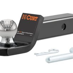 Curt Mfg. Fusion Ball Mount with 2" Ball (2" Shank, 7,500 lbs., 2" Drop)