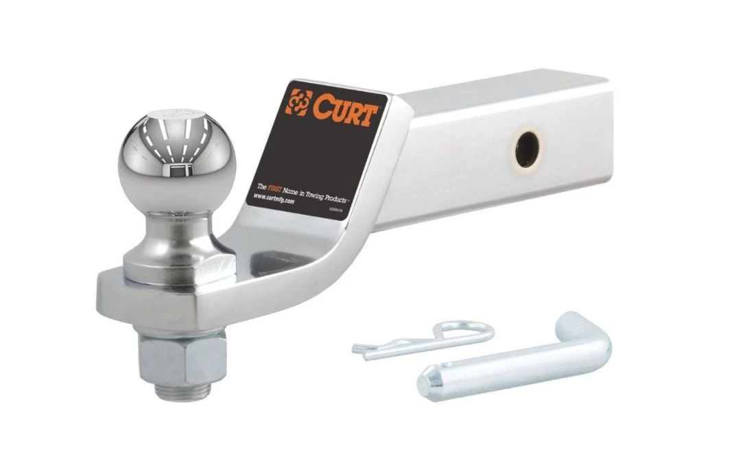 Curt Mfg. Loaded Ball Mount with 2" Ball (2" Shank, 7,500 lbs., 2" Drop) 1 Curt Mfg. Loaded Ball Mount with 2" Ball (2" Shank, 7,500 lbs., 2" Drop)