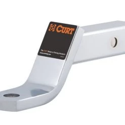 Curt Mfg. Class 3 Ball Mount (2" Shank, 7,500 lbs., 4" Drop, 8-1/4" Long, Chrome)