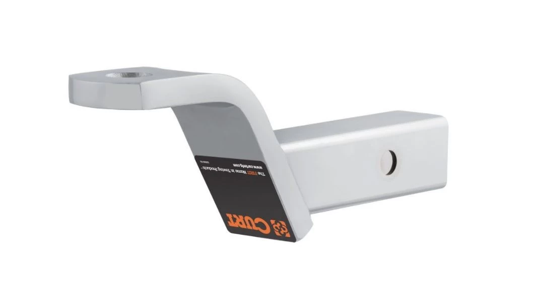 Curt Mfg. Class 3 Ball Mount (2" Shank, 7,500 lbs., 4" Drop, 8-1/4" Long, Chrome) 2 Curt Mfg. Class 3 Ball Mount (2" Shank, 7,500 lbs., 4" Drop, 8-1/4" Long, Chrome) - Image 2