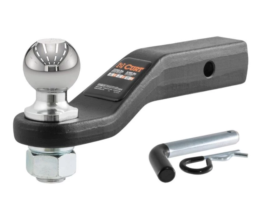 Curt Mfg. Loaded Forged Ball Mount with 2-5/16" Ball (2" Shank, 15,000 lbs., 2" Drop) 1 Curt Mfg. Loaded Forged Ball Mount with 2-5/16" Ball (2" Shank, 15,000 lbs., 2" Drop)