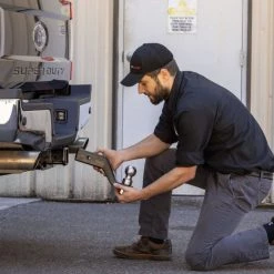 Curt Mfg. Forged Ball Mount (2" Shank, 17,000 lbs., 4" Drop, 8-1/2" Long) -Automotive Sales Shop 45341 2 1