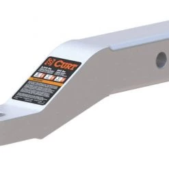 Curt Mfg. Aluminum Ball Mount (2" Shank, 8,000 lbs, 2" Drop, 8-1/2" Long)