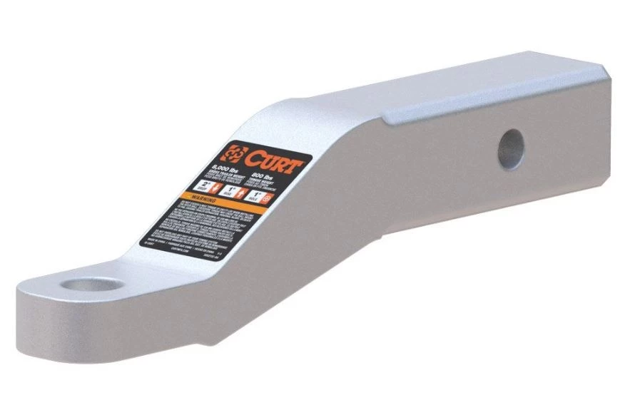 Curt Mfg. Aluminum Ball Mount (2" Shank, 8,000 lbs, 2" Drop, 8-1/2" Long) 1 Curt Mfg. Aluminum Ball Mount (2" Shank, 8,000 lbs, 2" Drop, 8-1/2" Long)