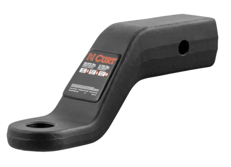Curt Mfg. Commercial Duty Forged Ball Mount (2-1/2" Shank, 20,000 lbs., 4" Drop) 1 Curt Mfg. Commercial Duty Forged Ball Mount (2-1/2" Shank, 20,000 lbs., 4" Drop)