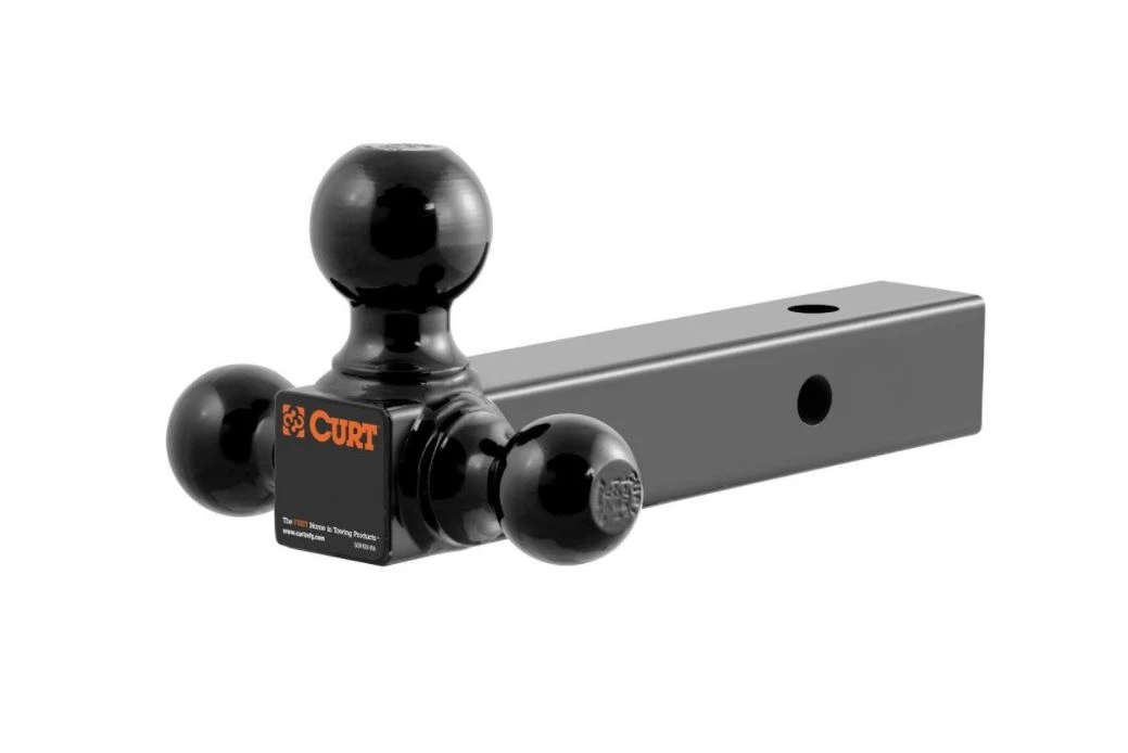 Curt Mfg. Multi-Ball Mount (2" Solid Shank, 1-7/8", 2" & 2-5/16" Black Balls) 1 Curt Mfg. Multi-Ball Mount (2" Solid Shank, 1-7/8", 2" & 2-5/16" Black Balls)