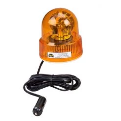 Wolo Lighting Rotating Beacon Light, Amber