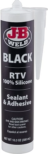JB Weld Black Silicone Sealant & Adhesive 1 JB Weld Black Silicone Sealant & Adhesive