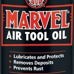 Marvel Air Tool Oil - 4 oz. Black Bottle