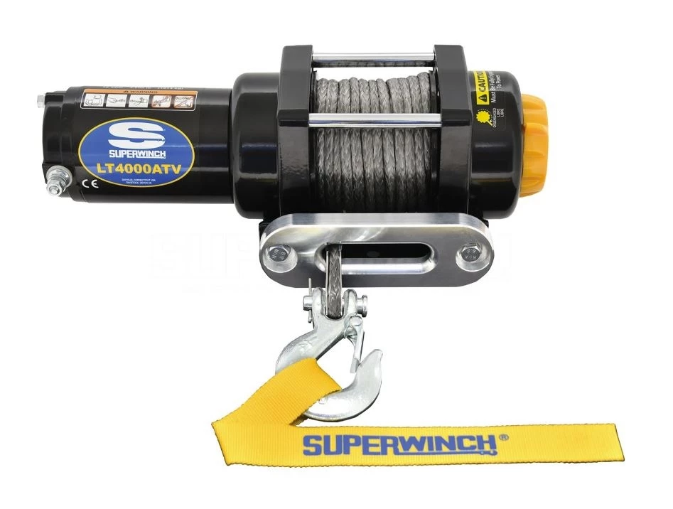Superwinch LT4000SR 12V Synthetic Rope Winch 1 Superwinch LT4000SR 12V Synthetic Rope Winch