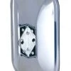 K-Source Driver/Passenger Side Replacement Low Mount Stainless Steel Mirror