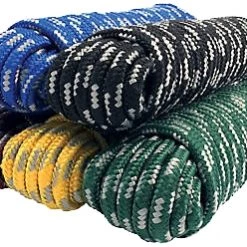 Koch Braided Polyblend Rope 3/8"x100', Assorted