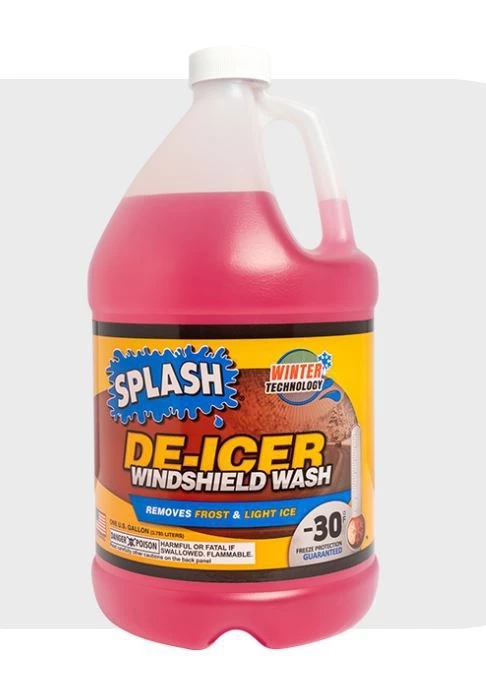 SPLASH® DE-ICER Windshield Washer Fluid 1 SPLASH® DE-ICER Windshield Washer Fluid