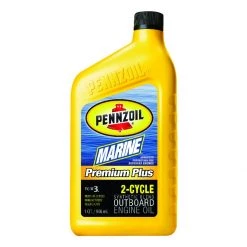 Pennzoil Marine Premium Plus 2-Cycle Synthetic Blend Oil - Quart