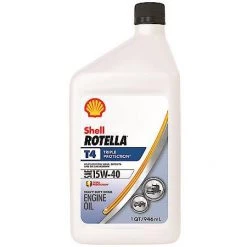 Shell Rotella® T4 Triple Protection Diesel Oil-15W-40-1 Gallon