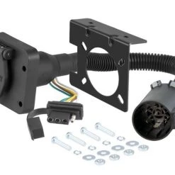 Curt Mfg. Dual-Output 6 & 4-Way Connector (Plugs into Uscar)