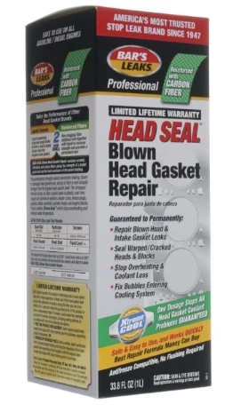 Bar's Leaks Blown Head Gasket Repair, 33.8oz. 1 Bar's Leaks Blown Head Gasket Repair, 33.8oz.