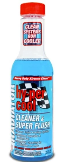 Hy-Per Cool Radiator Cleaner & Super Flush, 16oz. 1 Hy-Per Cool Radiator Cleaner & Super Flush, 16oz.