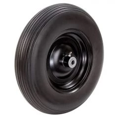 Tricam 16" No Flat Wheelbarrow Tire with Rim