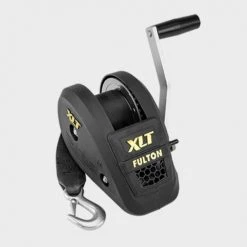 Fulton XLT14ZB 1500lb Single Speed Trailer Winch with Strap
