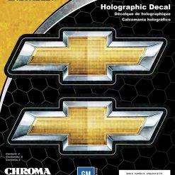 Chroma Graphics Chevy Oval Holographix Decal