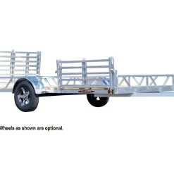 Ridgeline 6’4” x 14’ Utility Trailer w/Side Bi-Fold Ramp