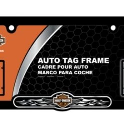 Chroma Harley-Davidson Chrome/Domed License Plate Frame