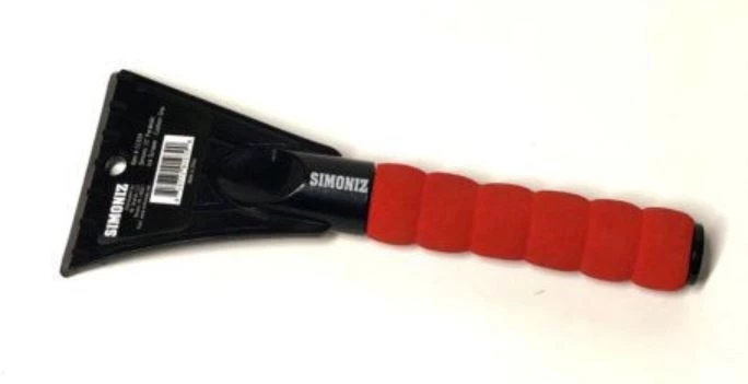 Simoniz Ice Scraper, 10" w/ Foam Grip 1 Simoniz Ice Scraper, 10" w/ Foam Grip