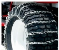 Peerless Maxtrac Snow Blower/Garden Tractor Tire Chains, 2 Link Spacing - 1062056