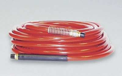 Apache 3/8" I.D. x 50' - 300# Premium PVC Air Hose (Red) 1 Apache 3/8" I.D. x 50' - 300# Premium PVC Air Hose (Red)