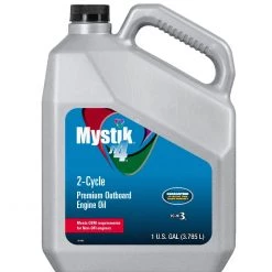 Mystik JT-4 2-Cycle Premium Outboard Engine Oil - Gallon
