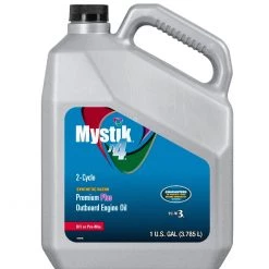 Mystik JT-4 2-Cycle Premium Plus Outboard Engine Oil - Gallon