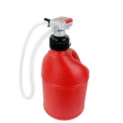 Tera Pump Battery Powered Fuel Transfer Pump with Auto-Stop and Extended Hoses