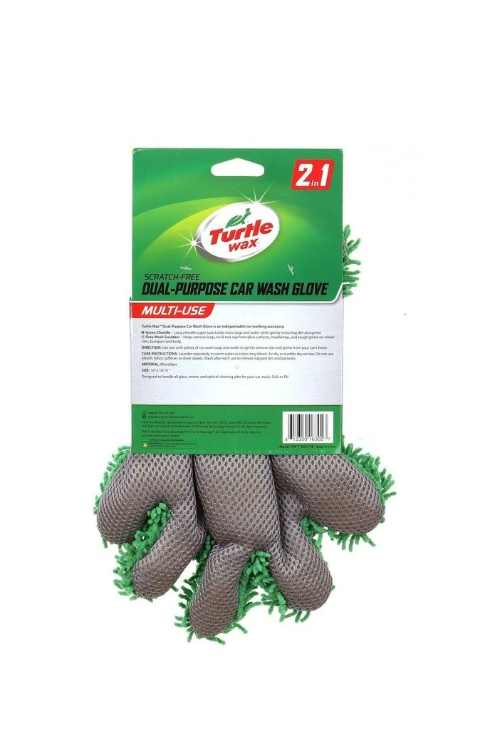 Turtle Wax 2 in 1 Car Wash Scrub Glove 3 Turtle Wax 2 in 1 Car Wash Scrub Glove - Image 3