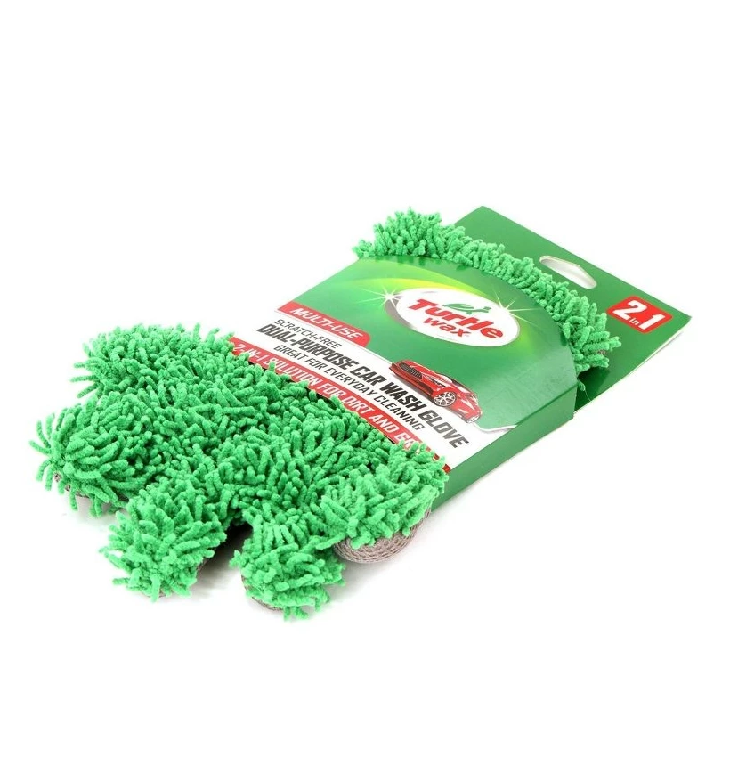 Turtle Wax 2 in 1 Car Wash Scrub Glove 2 Turtle Wax 2 in 1 Car Wash Scrub Glove - Image 2