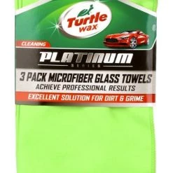 Turtle Wax Platinum Series Microfiber Glass Towels (3-Pack)