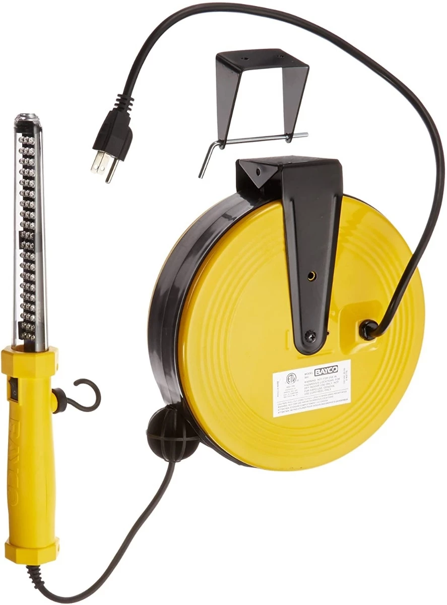 Bayco 60 LED Work Light on Retractable Reel 1 Bayco 60 LED Work Light on Retractable Reel