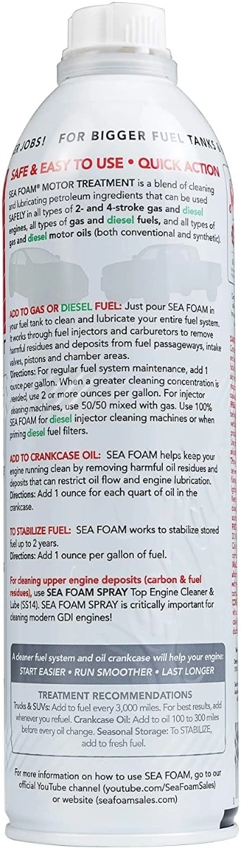 SeaFoam ST20 SUV & Truck Motor Treatment 2 SeaFoam ST20 SUV & Truck Motor Treatment - Image 2