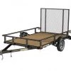 Karavan 5 X 8 FT. Steel Utility Trailer, Black