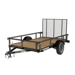 Karavan 6 X 10 FT. Steel Utility Trailer - Black